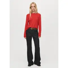 MANGO - Chompa Manga Larga Mujer