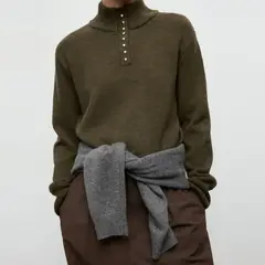 MANGO - Cardigan Manga Larga Mujer