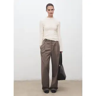 MANGO - Polo Manga Larga Mujer