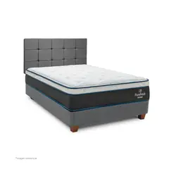 DRIMER - Dormitorio Americano Pure Fresh Cuadros 1.5 Plz