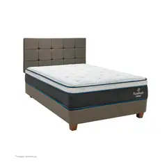 DRIMER - Dormitorio Americano Pure Fresh Cuadros 1.5 Plz
