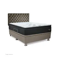 DRIMER - Dormitorio Praktibox Futurepedic Capitone 2 Plz