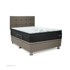 DRIMER - Dormitorio Praktibox Futurepedic Cuadros 1.5 Plz