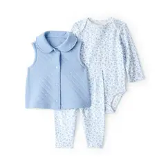 CARTER'S - Conjunto 3 Piezas Bebé Niña