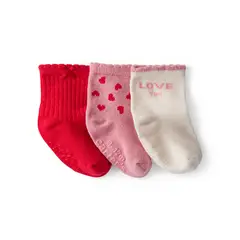 CARTERS - Medias Pack X3 Bebé Niña