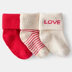 CARTERS - Medias Pack X3 Bebé Niño