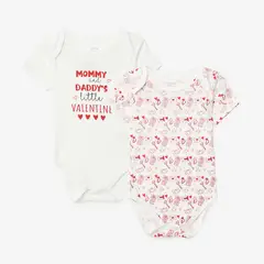 YAMP - Body Bebé Niño Niña Pack X2 San Valentin
