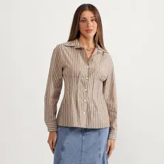 BASEMENT - Blusa Manga Larga Mujer