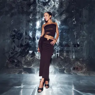 MOSSIMO - Falda Midi Mujer X Luana