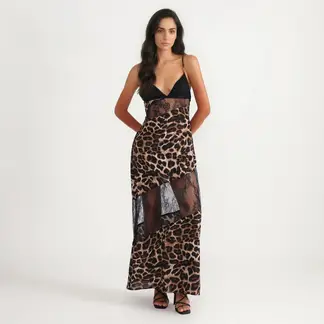 MOSSIMO - Vestido Largo Mujer X Luana