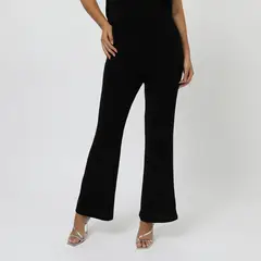 MOSSIMO - Pantalón Flare Tiro Alto Mujer X Luana
