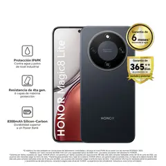 HONOR - Celular Magic 8 Lite 8GB + 512GB