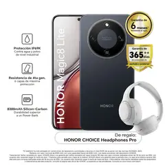 HONOR - Celular Magic 8 Lite 8GB + 512GB + Headphone Pro