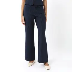 SYBILLA - Pantalón Flare Tiro Medio Mujer