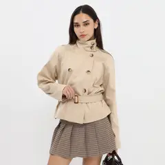 SYBILLA - Trench Corto Mujer