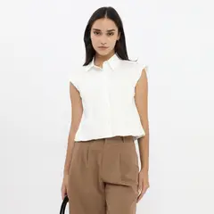 SYBILLA - Blusa Sin Mangas Mujer