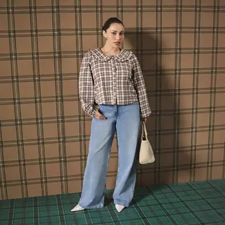 SYBILLA - Blusa Manga Larga Mujer