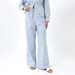 SYBILLA - Pantalón Straight Tiro Medio Mujer