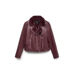 VERO MODA - Casaca Efecto Piel Mujer