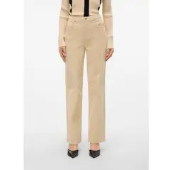 VERO MODA - Pantalón Wide Leg Tiro Alto Mujer