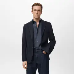 HE - Saco Americana Slim fit Hombre Mango