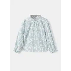 MANGO KIDS - Blusa Bebé Niña Manga Larga Algodón