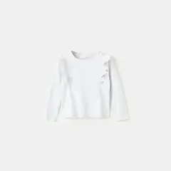MANGO KIDS - Polo Bebé Niña Manga Larga Algodón