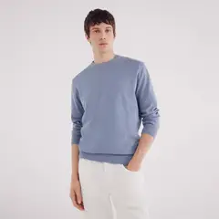 SPRINGFIELD - Chompa 100% Algodón Manga larga Casual Hombre