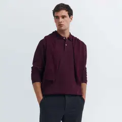 SPRINGFIELD - Chompa 100% Algodón Manga larga Casual Hombre