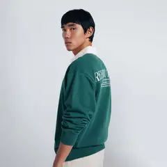 SPRINGFIELD - Chompa 100% Algodón Manga larga Casual Hombre