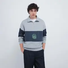 SPRINGFIELD - Chompa 100% Algodón Manga larga Casual Hombre