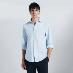 SPRINGFIELD - Camisa Manga larga Algodón Hombre