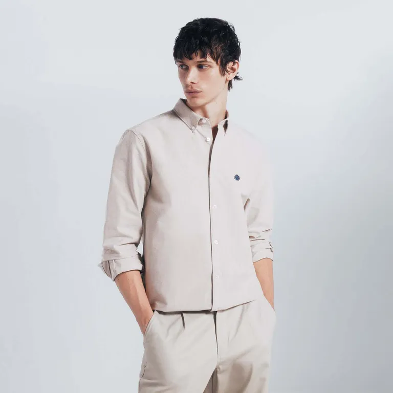 Camisa Manga larga Algodón Hombre