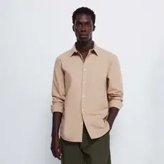 SPRINGFIELD - Camisa Manga larga Algodón Hombre