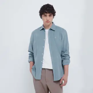 SPRINGFIELD - Camisa Manga larga Algodón Hombre