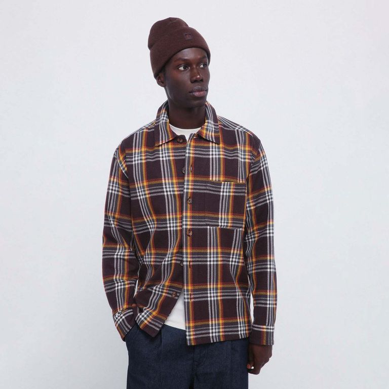 Camisa Manga larga Algodón Hombre