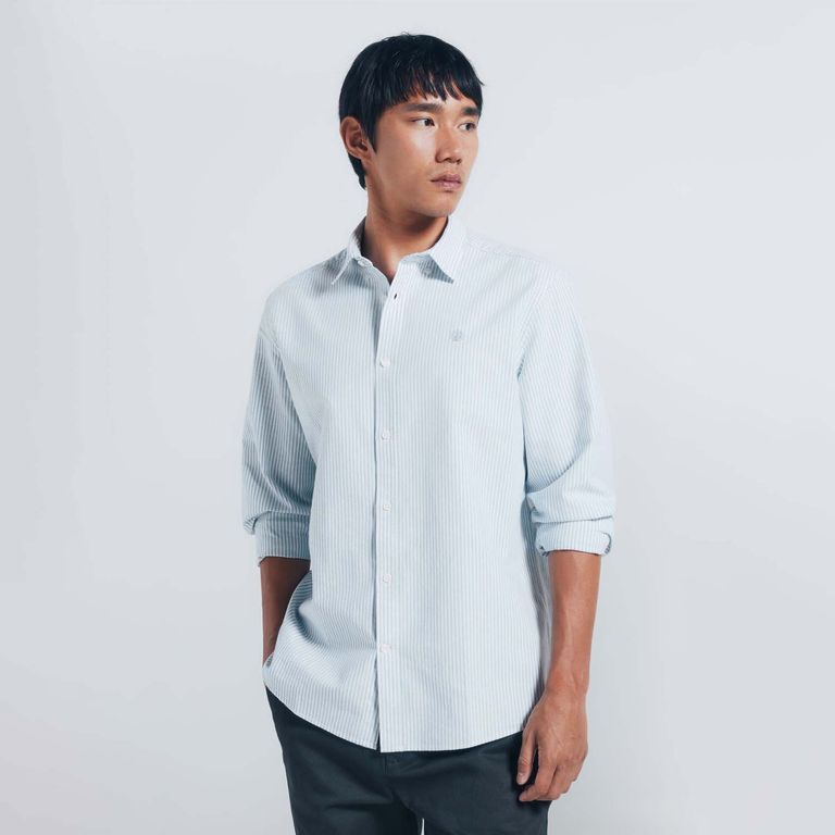 Camisa Manga larga Algodón Hombre