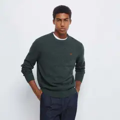 SPRINGFIELD - Chompa 100% Algodón Manga larga Casual Hombre