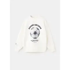 MANGO KIDS - Polera Niño Manga Larga Algodón