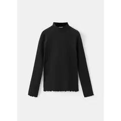 MANGO KIDS - Polo Niña Manga Larga Algodón