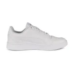 PUMA - Zapatillas Escolares Unisex Niños Shuffle Blanco