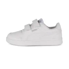 PUMA - Zapatillas Escolares Unisex Niño Shuffle Ao Blanco