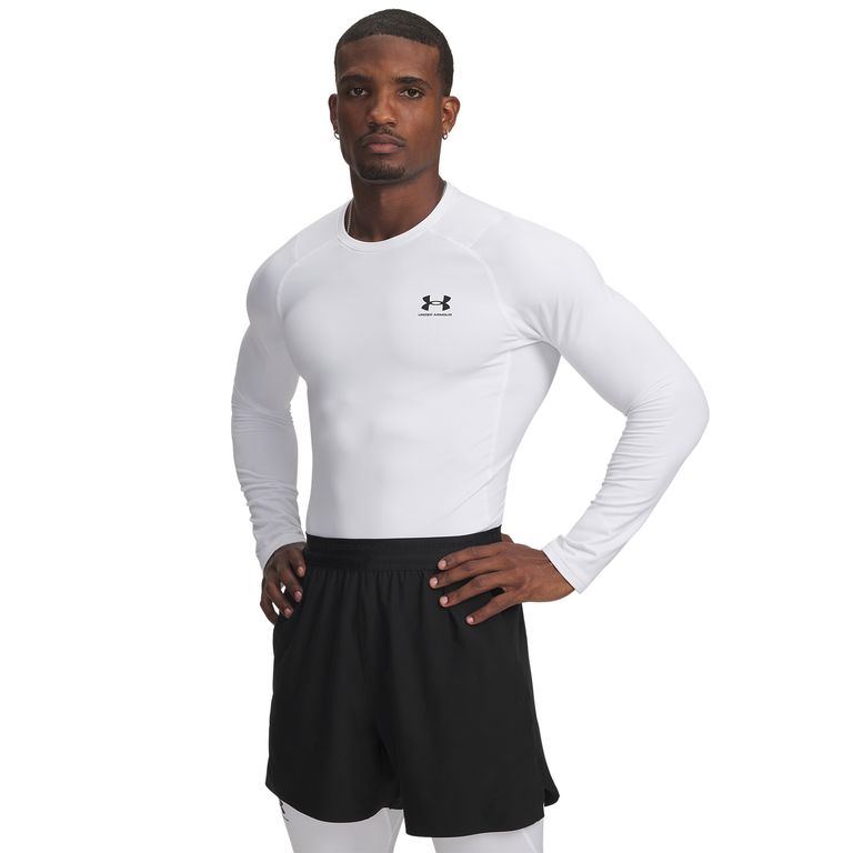 Camiseta Manga Larga Compression Hombre Fitted Crew