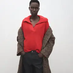 MANGO - Chompa Manga Larga Mujer