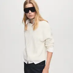 MANGO - Chompa Manga Larga Mujer