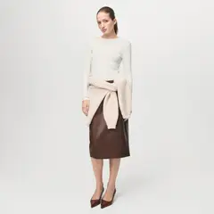 MANGO - Polo Manga Larga Mujer