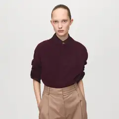 MANGO - Chompa Manga Larga Mujer