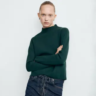 MANGO - Chompa Manga Larga Mujer