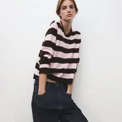 MANGO - Chompa Manga Larga Mujer