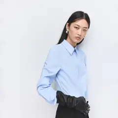 MANGO - Blusa Manga Larga Mujer